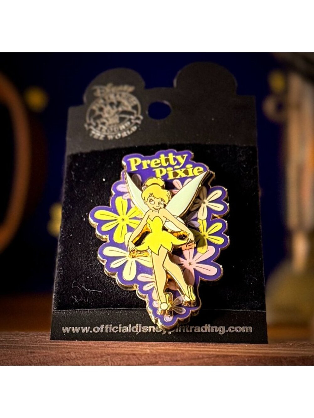 Disney Tinker Bell Pretty Pixie Enamel Pin on Pin 2003